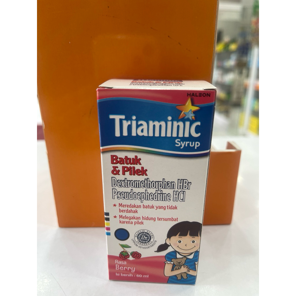 Jual Triaminic syr 60ml - Obat batuk pilek anak - Apotek Resmi | Shopee ...