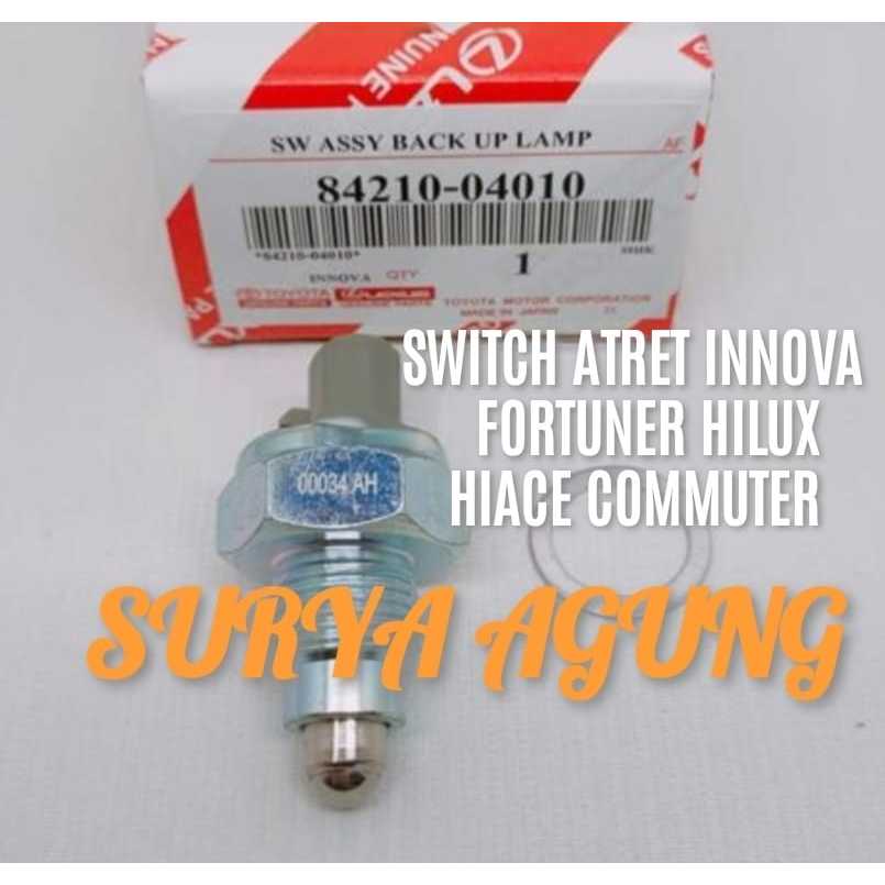 Jual SWITCH ATRET / BACK UP SWITCH TOYOTA INNOVA-FORTUNER - HILUX ...