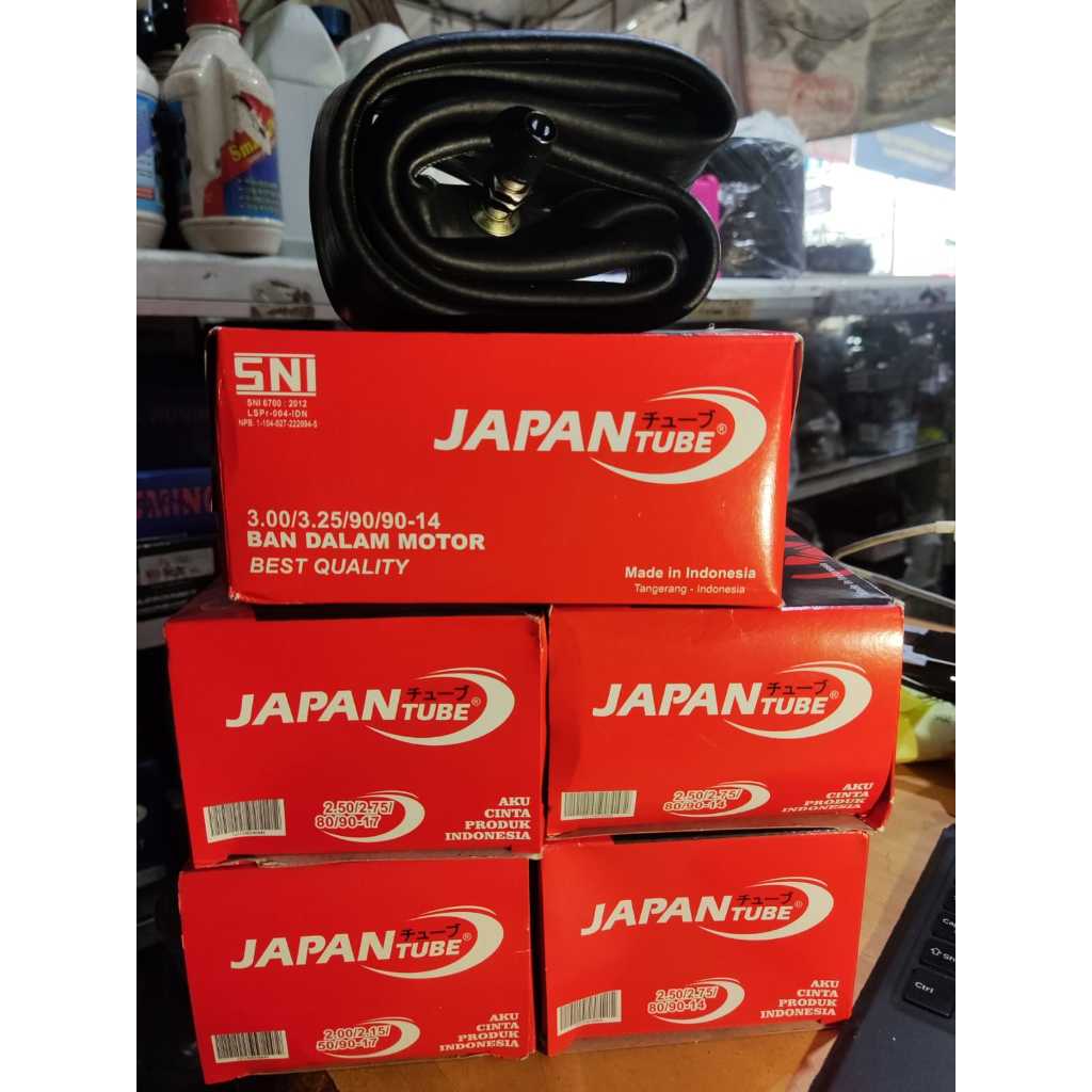 Jual 5 PCS - BAN DALAM MOTOR 300/325-14 JAPAN TUBE BAN DALAM MOTOR 90/ ...