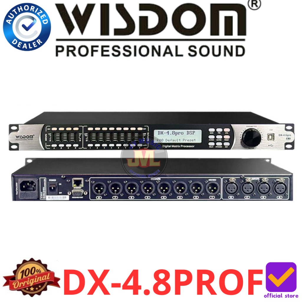 Jual Wisdom DX4.8PROF Speaker DLMS FIR DX4.8-PRO Speaker Management DX ...