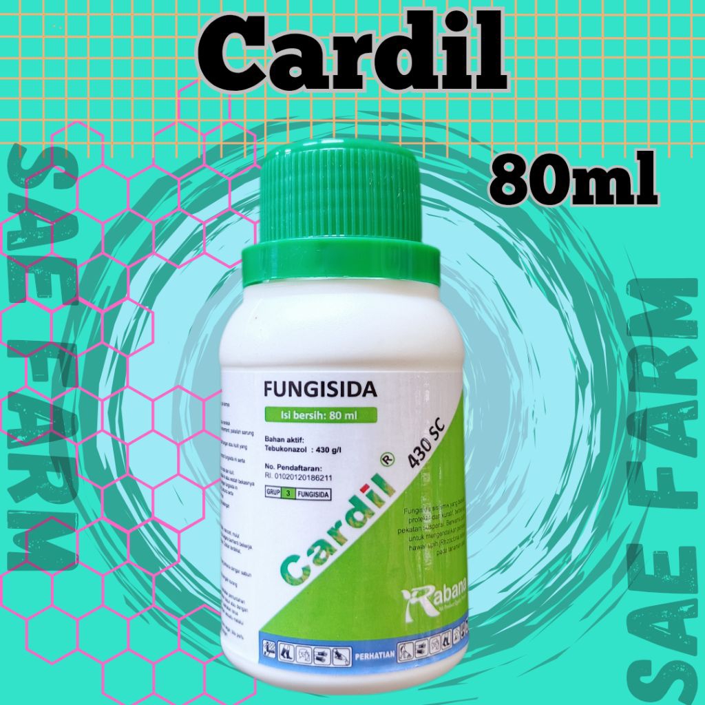 Jual Cardil 80ml fungisida bahan aktif tebukonazol | Shopee Indonesia