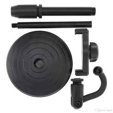 Tripod Broadcasting Stand Holder Putar 360° Kode 67 Phone Holder Lipat Portable T