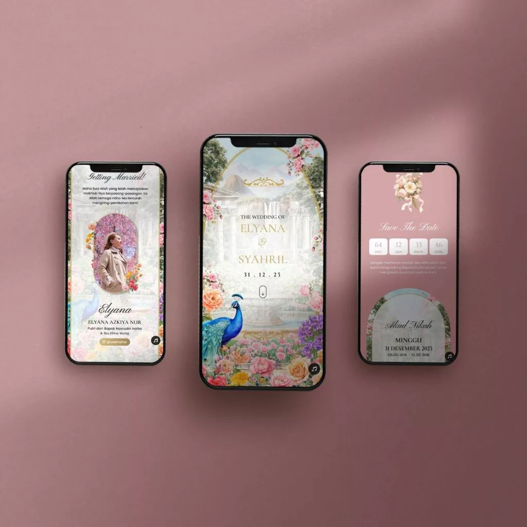 Undangan Website Pernikahan Tema Adat 1