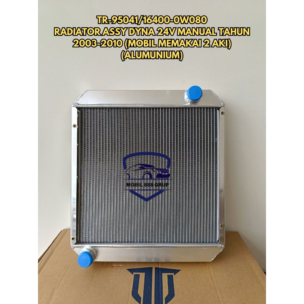 Jual RADIATOR ASSY HINO DUTRO TOYOTA DYNA SAURUS DYNASAURUS MANUAL 110 ...