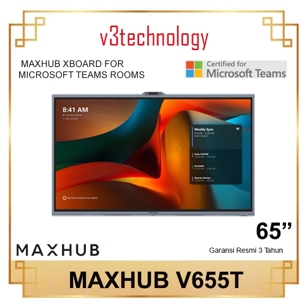 Jual Maxhub V655T Interactive Flat Panel 65 inch (XBOARD V7 MTR ...