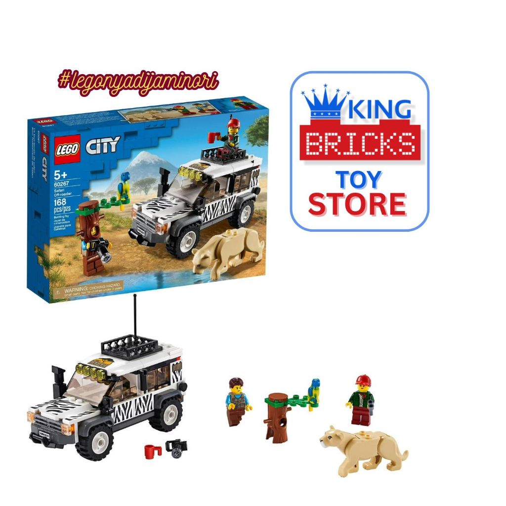 Jual LEGO CITY 60267 Safari Off-Roader | Shopee Indonesia