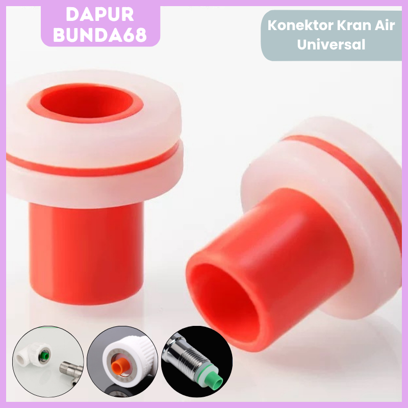 Jual DB68 Konektor Kran Air Universal 3/4 Inch dan 1/2 Inch Plug ...