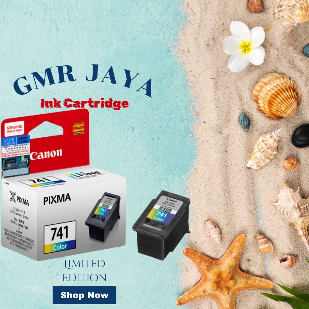 Jual Tinta Canon CL-741 Color Original / Tinta Printer Canon MX517 ...