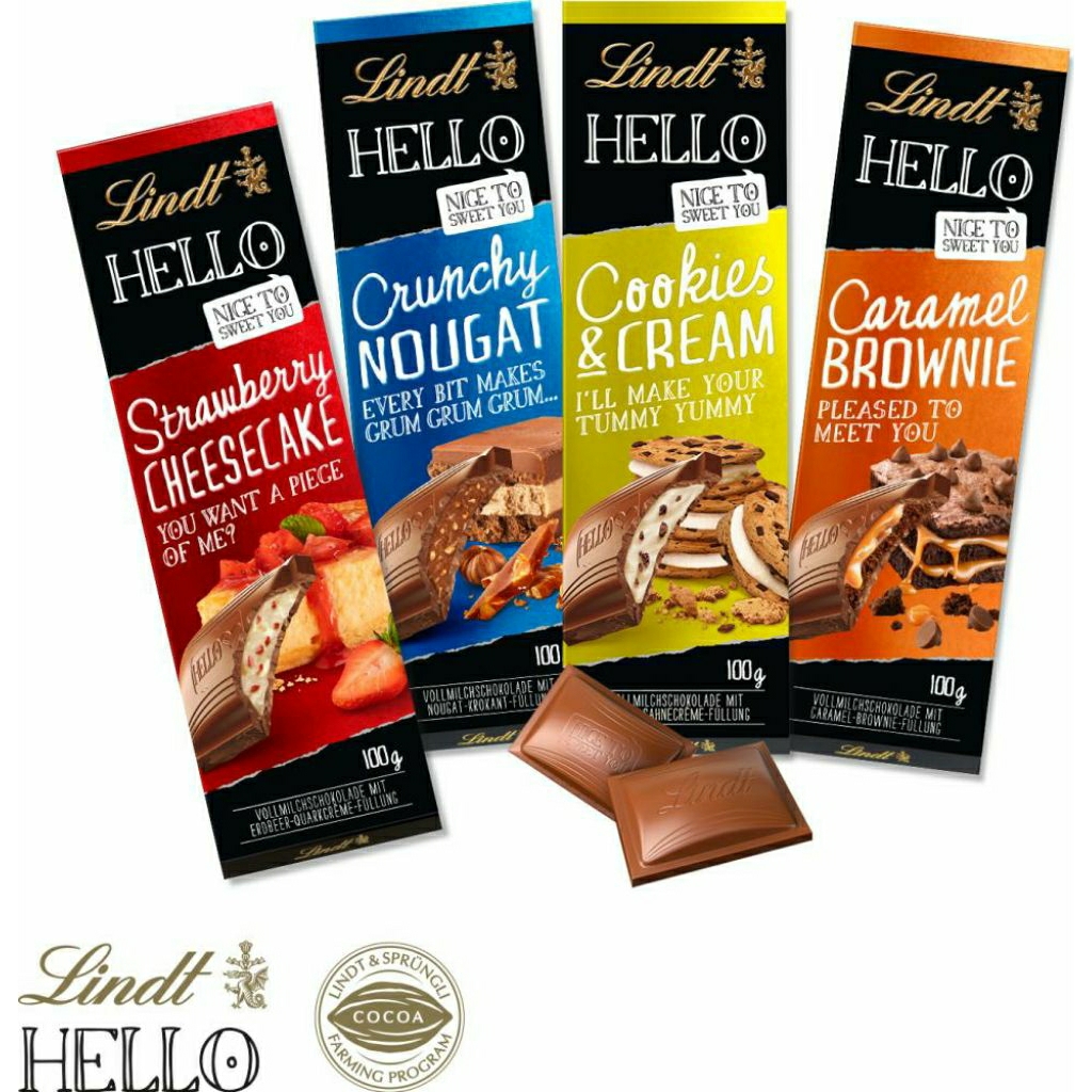 Jual Lindt Hello Coklat | Shopee Indonesia