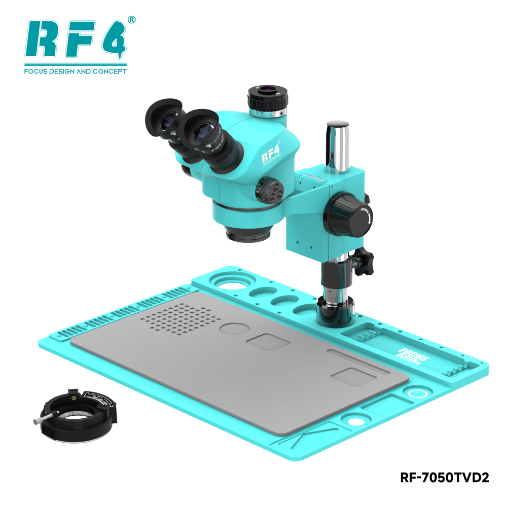Jual Microscope Trinokular RF4 7050 PRO / 7050TVD2 Plus Lampu Led ...