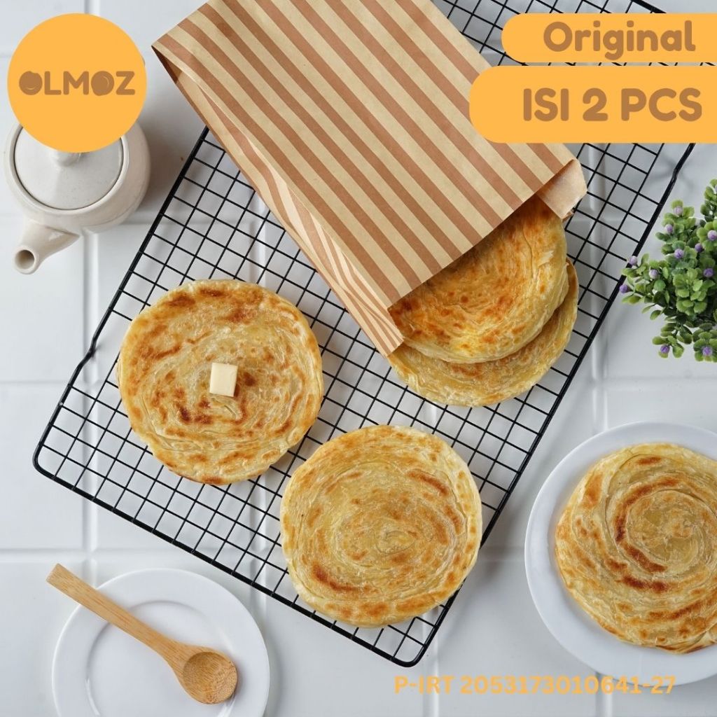Jual [Premium Isi 2 Pcs] Roti Maryam Frozen / Roti Canai / Roti Canai ...