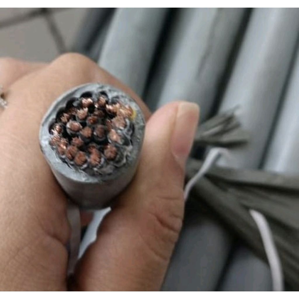 Jual Kabel Kontrol YSLY 34x0.5 mm2 Delta 34x0.5mm Abu Abu NYYHY 34 x 0. ...