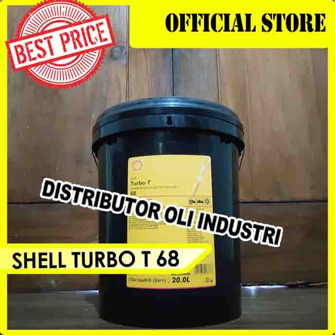 Jual SHELL TURBO T 68 ( ISO VG 68 - 20 Liter ) | Shopee Indonesia
