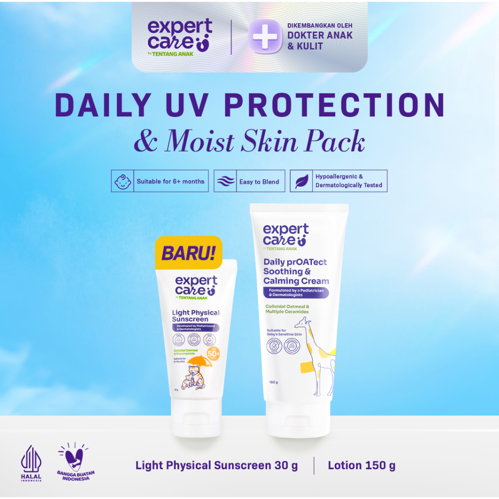 Jual Paket Bundling Lebih Hemat - Expert Care Physical Sunscreen SPF 50 ...