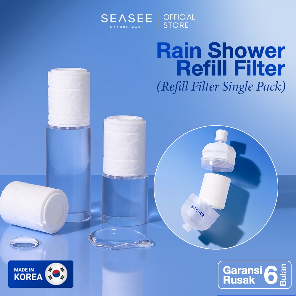Jual [Refill] SEASEE Rain Shower Fillter Refill Single Pack | Shopee ...