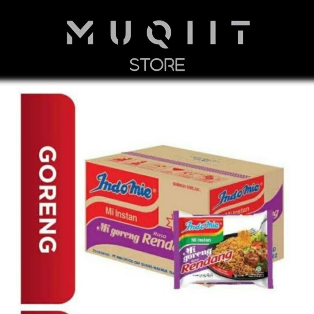Jual Indomie Rasa Mi Goreng Rendang isi 40 (1 kardus) | Shopee Indonesia