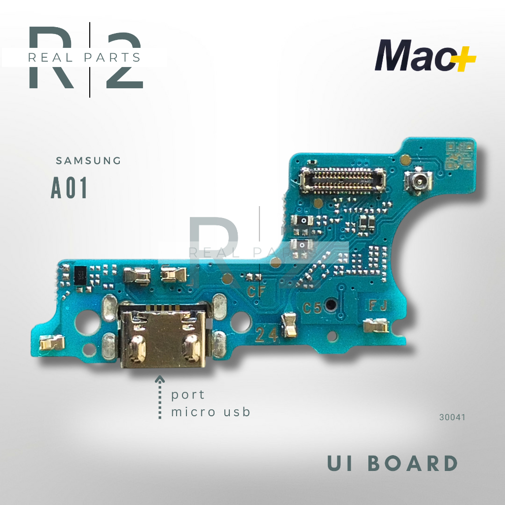 Jual Papan Board Cas Mic + IC SAMSUNG A01 / A015 / A015F Mac+ UI Board ...
