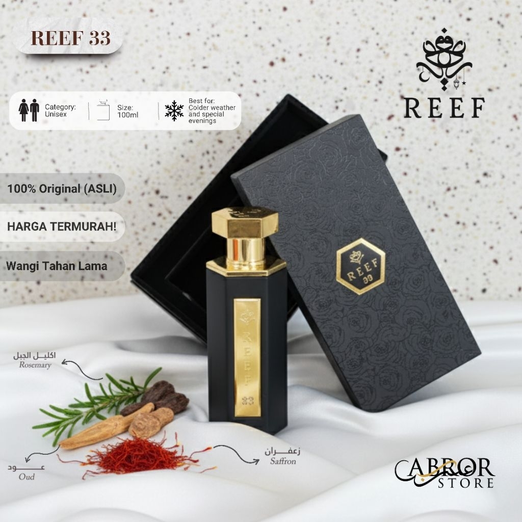 Jual READY STOCK REEF 33, 31, 21, 29, 19 Unisex By REEF PERFUME 100ML ...