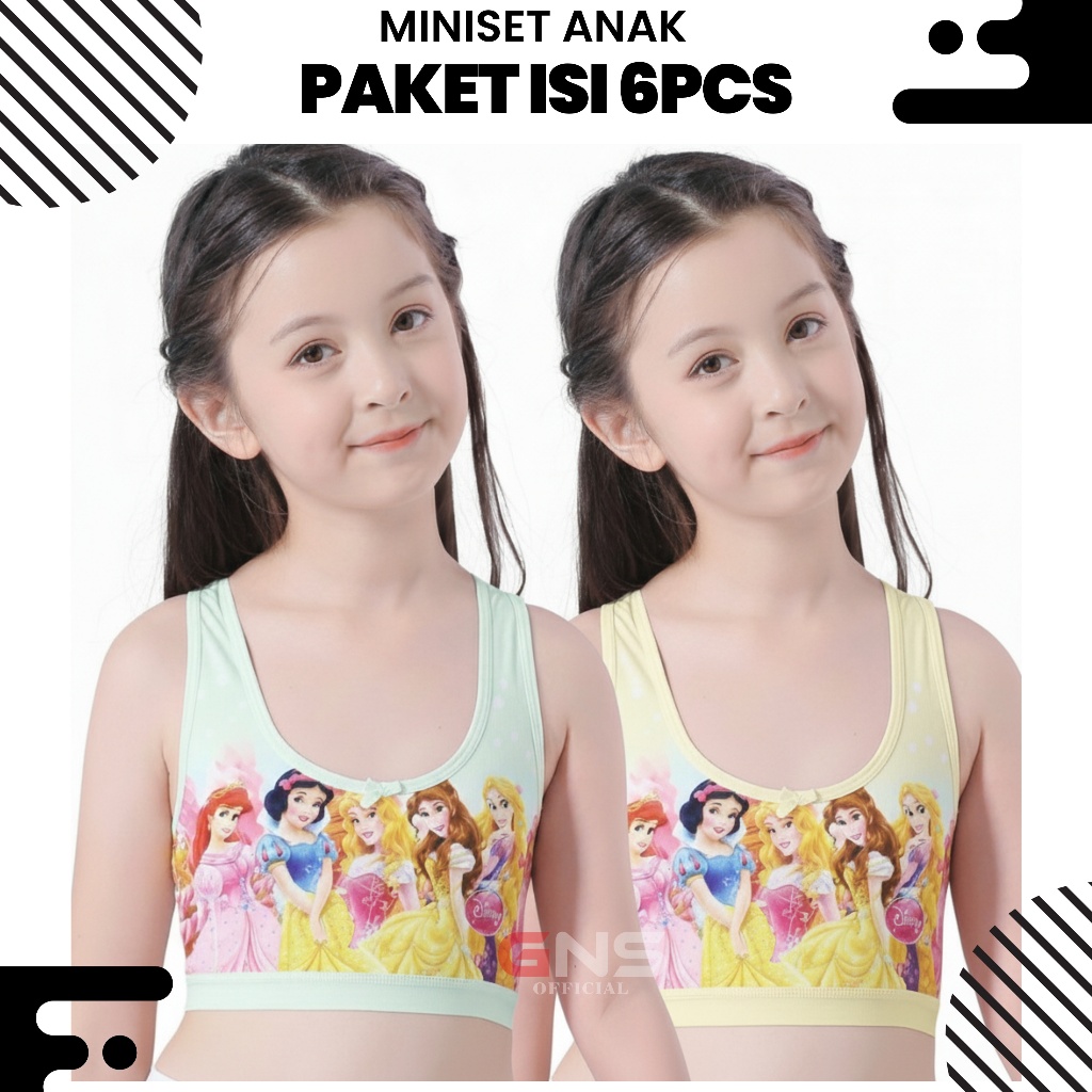 Jual Gns Offcial Miniset Anak Sd-Smp Paket Isi 6pcs & 3pcs Bahan Katun ...