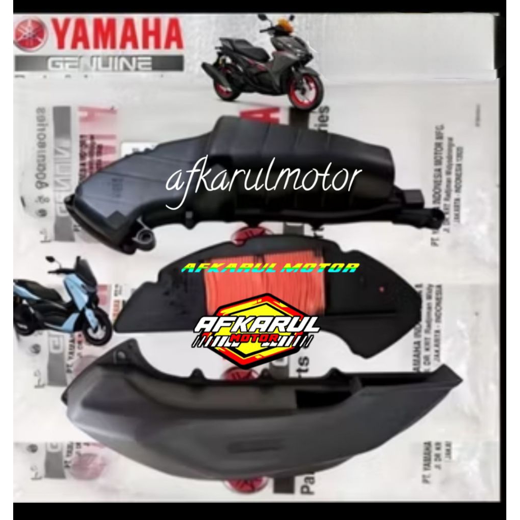 Jual BOX FILTER TUTUP DAN BUSA FILTER NMAX TURBO NMAX TECH ORI AEROX ...