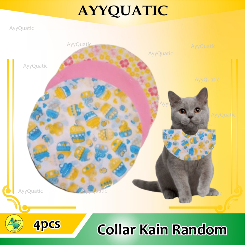Jual (4lembar) COLAR KAIN | Collar Kucing Anabul | Shopee Indonesia