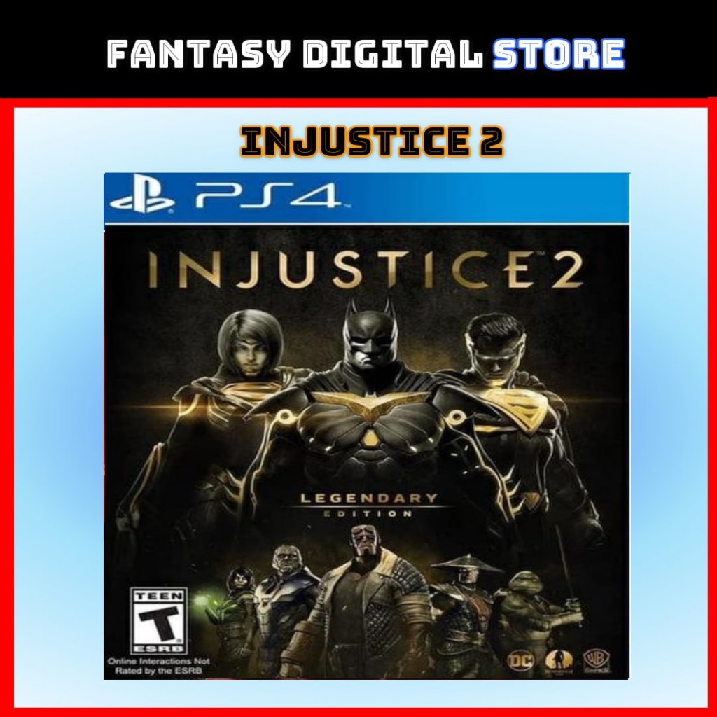 Jual Injustice 2 Legendary Edtion PS4 PS5 DIgital | Shopee Indonesia