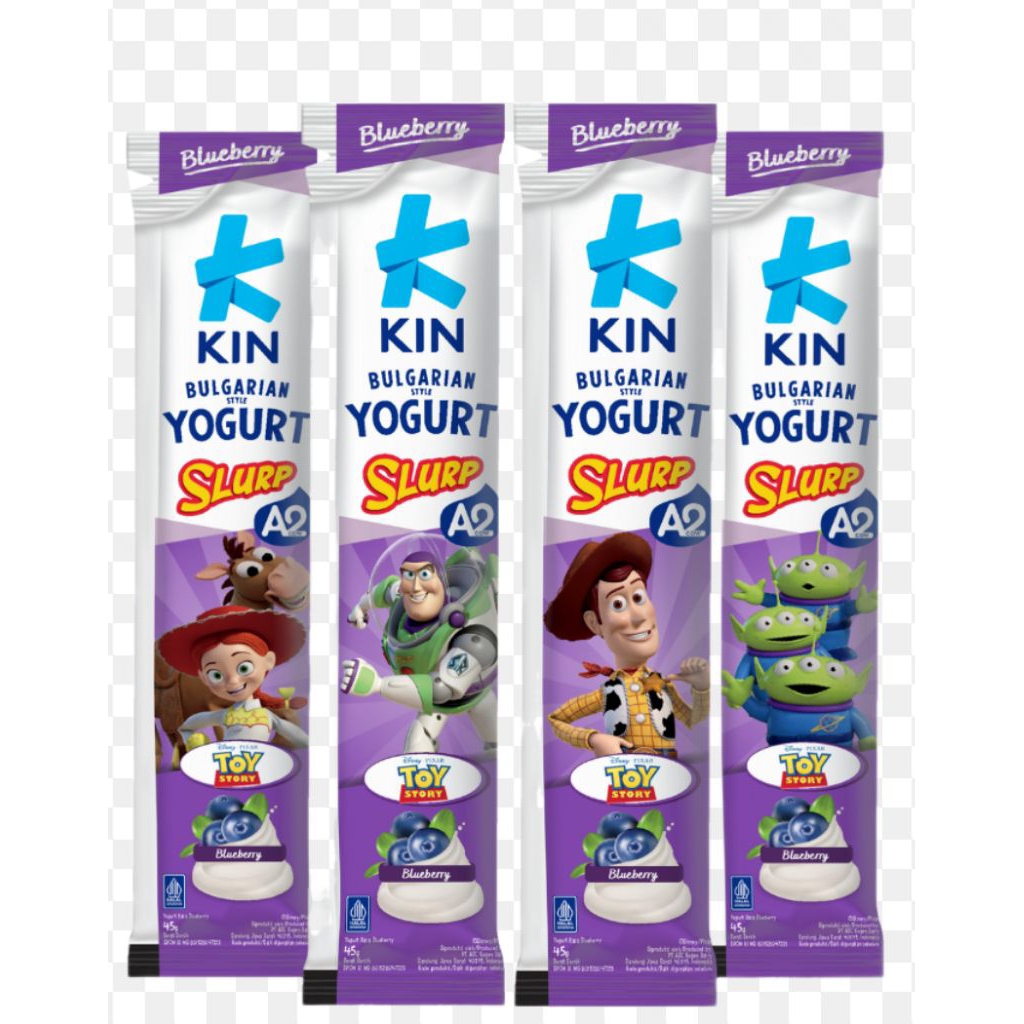 Jual Satuan Kin Slurp Yogurt 45gram Tanpa Pengawet dan Pemanis Buatan ...