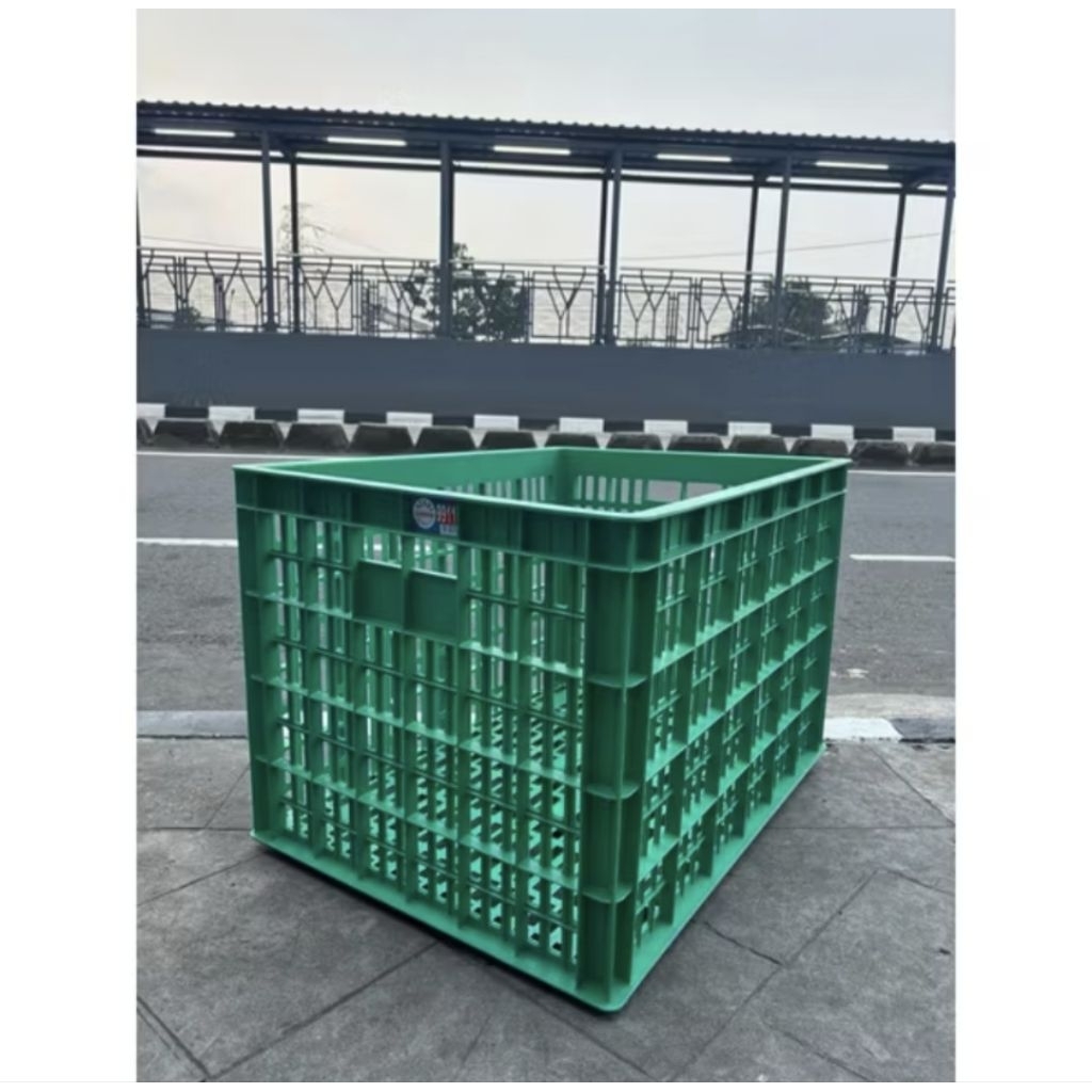 Jual Atari 9911 LR Container Keranjang IndustriStar+Roda Krat Plastik ...