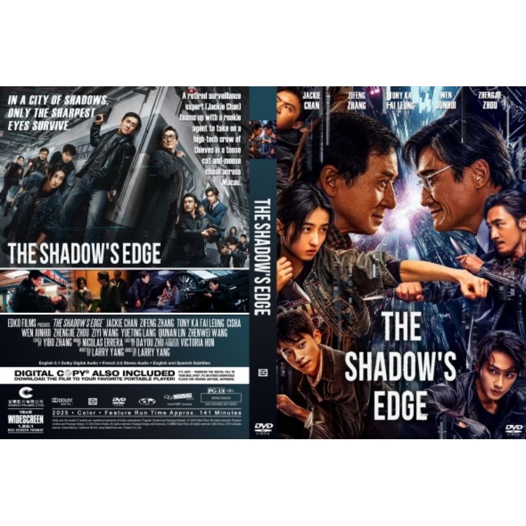 Jual KASET DVD FILMM THE SHADOWS EDGE JACKIE CHAN TERBARU 2025 | Shopee ...