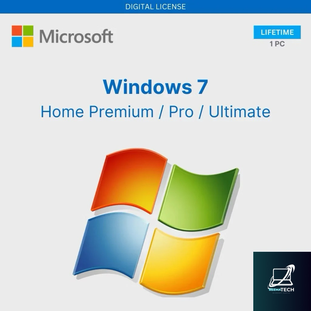Jual [PROMO] Windows 7 Pro Ultimate Original Digital License Lifetime ...