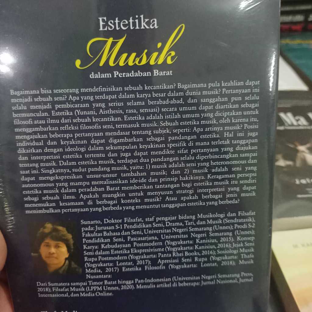 Jual Buku Estetika Musik Dalam Peradaban Barat - Sunarto - Thafa Media ...
