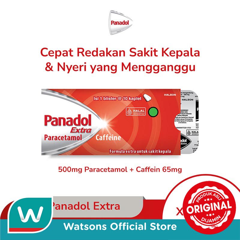 Panadol Extra Merah Kaplet 10'S (Strip)