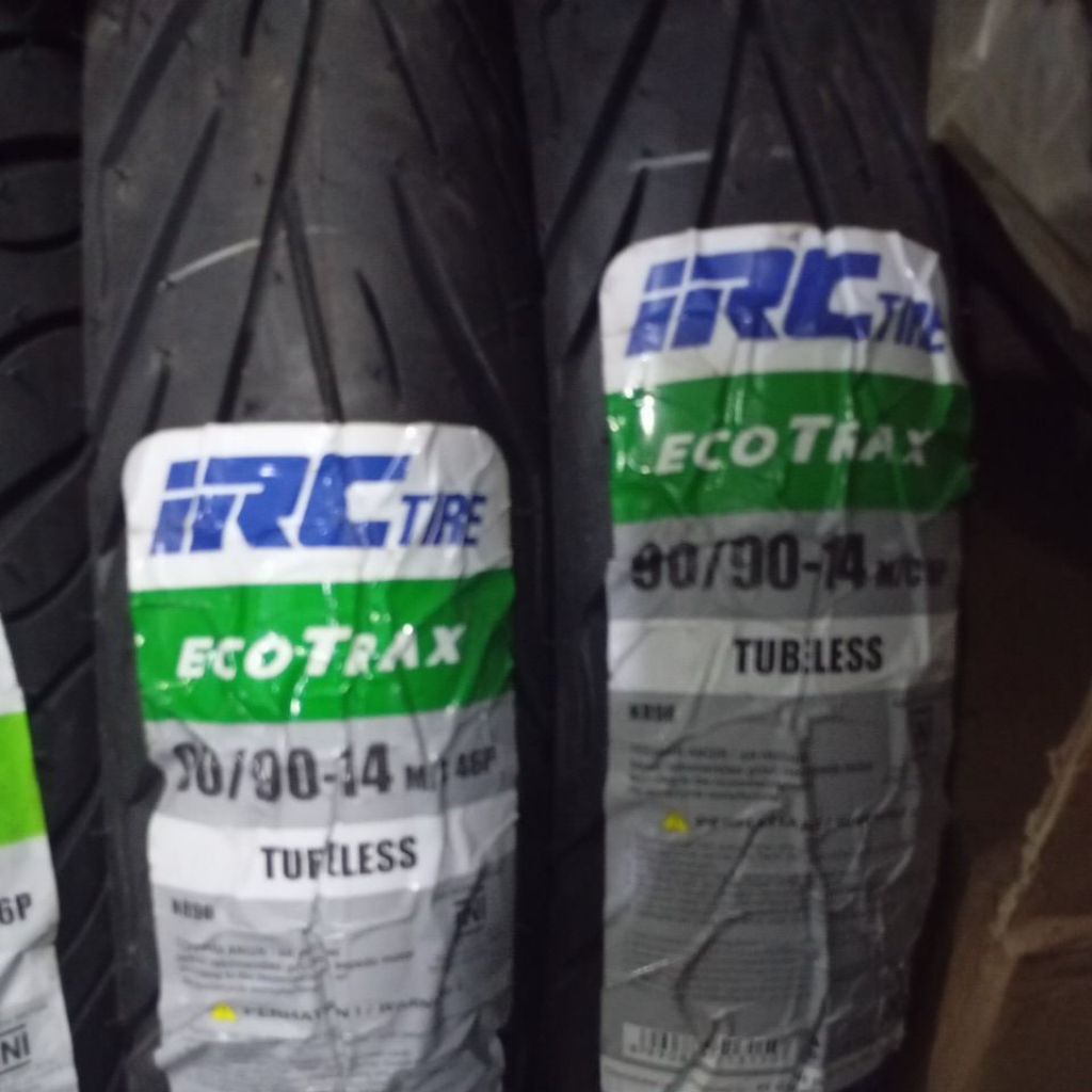 Jual ban tubles IRC ECOTRAX 90/90+14 | Shopee Indonesia