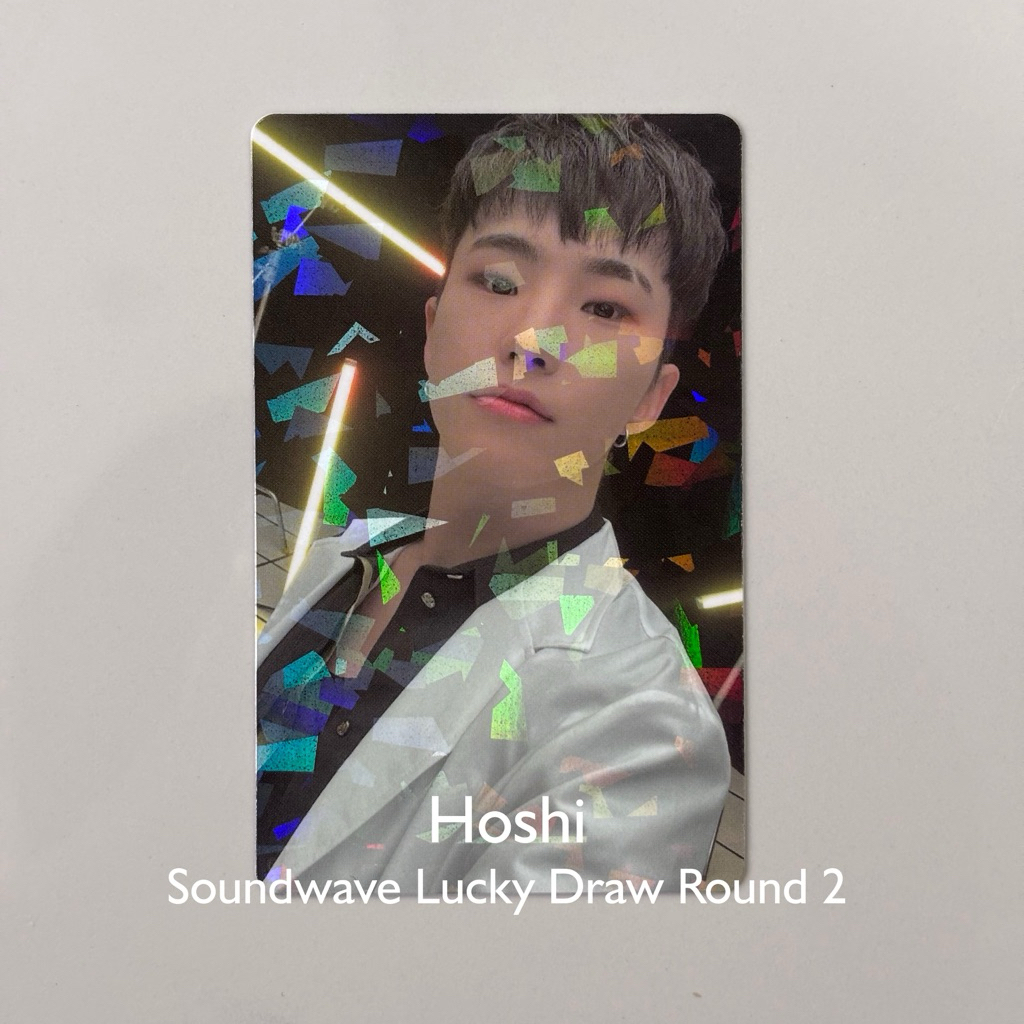 Jual SEVENTEEN SVT ATTACCA POB LUCKY DRAW FANSIGN M2U SOUNDWAVE