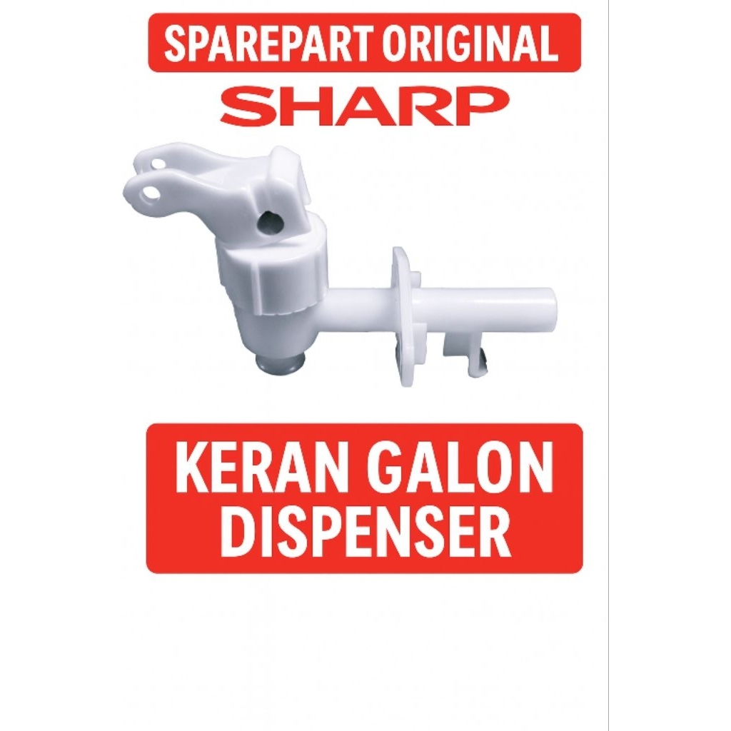 Jual Kran Dispenser Sharp ORIGINAL SWD Series – Keran Galon Bawah ...