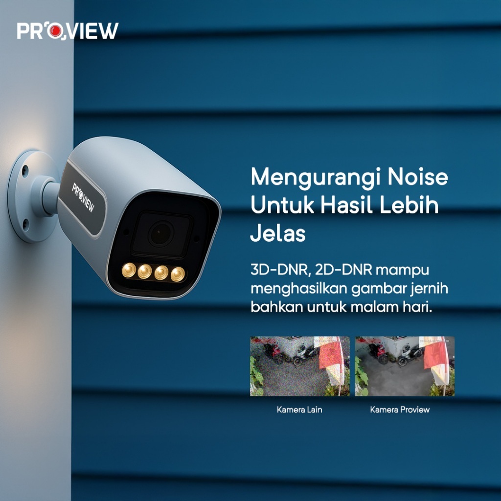 Jual PROVIEW SM-PR6322-FC 2MP Bullet Color Night Vision Analog camera ...