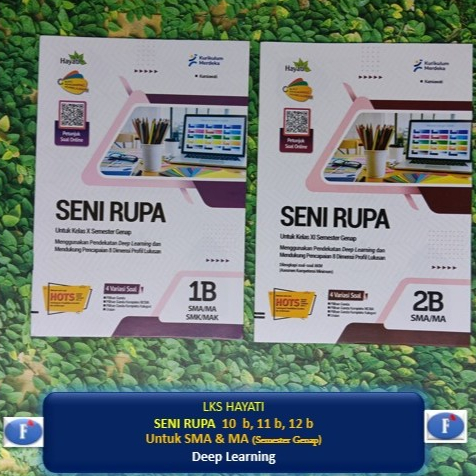 Jual LKS Seni Rupa SMA MA SMK Kelas 1 X 10 11 12 Semester 2 Kur MERDEKA ...