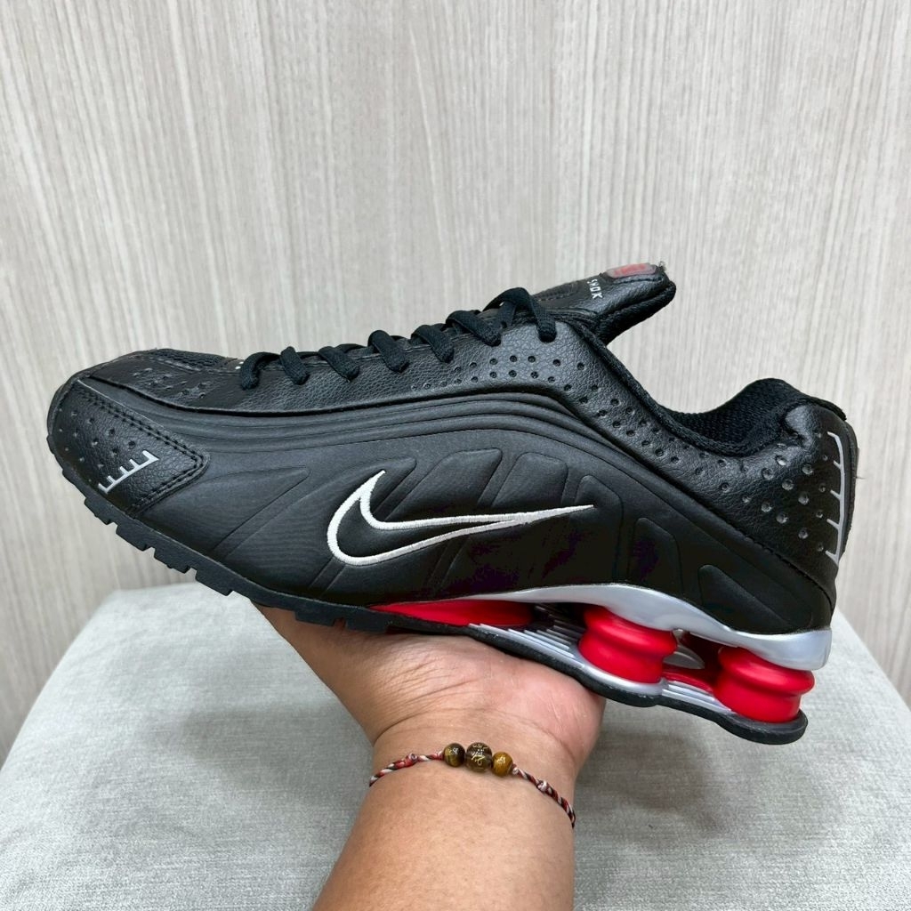 Jual sepatu Nike Shok r4 man black | Shopee Indonesia