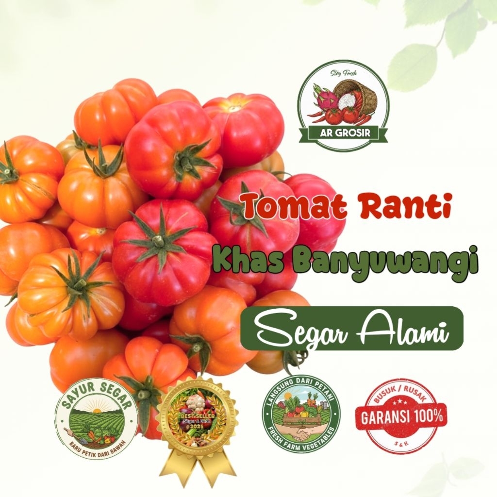 Jual Tomat Ranti Khas Banyuwangi Tomat kriting ranti banyuwangi 1kg ...