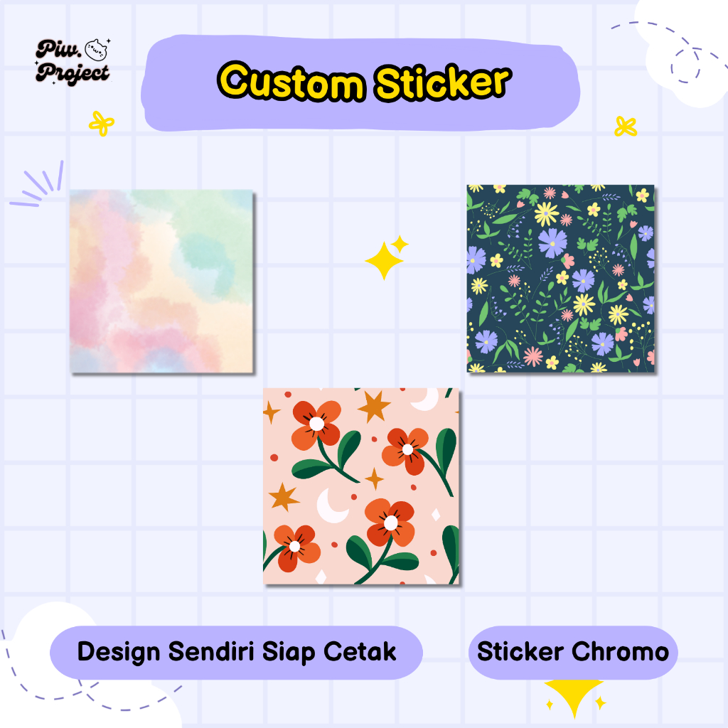 Jual STICKER PERSEGI | STICKER THANK YOU | STICKER LOGO | STIKER ...