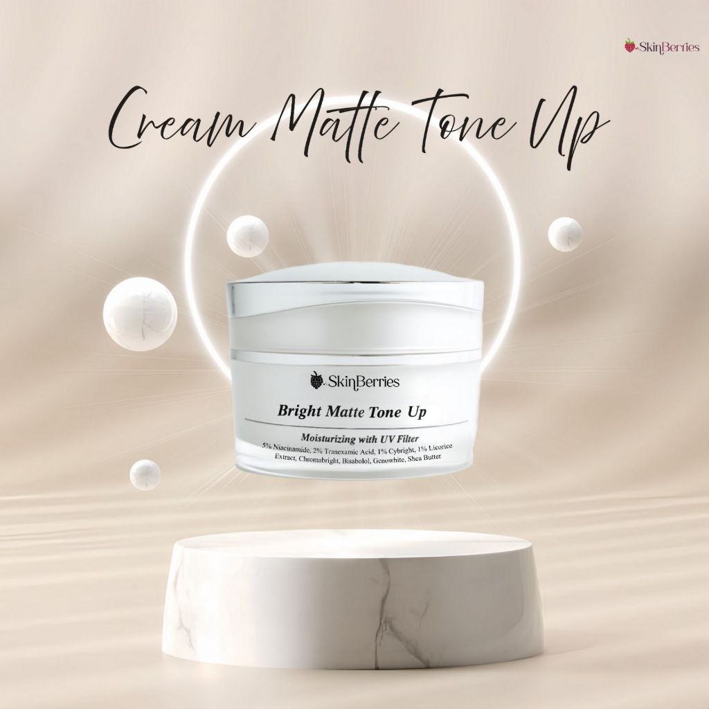 Jual Skinberries - (EXCLUSIVE 12.12) Bright Matte Tone Up Cream - Matte ...