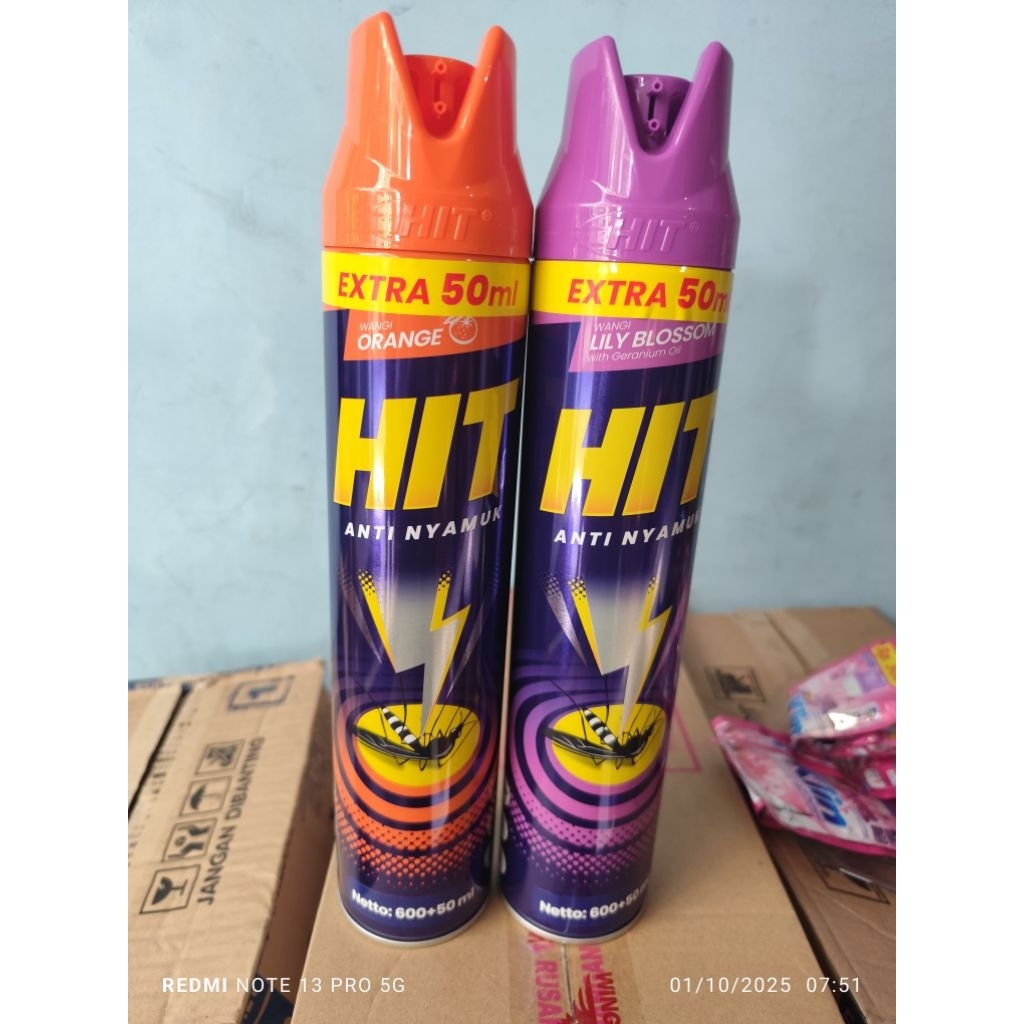 Jual 3PCS ] HIT anti nyamuk semprot 600+50ml | Shopee Indonesia
