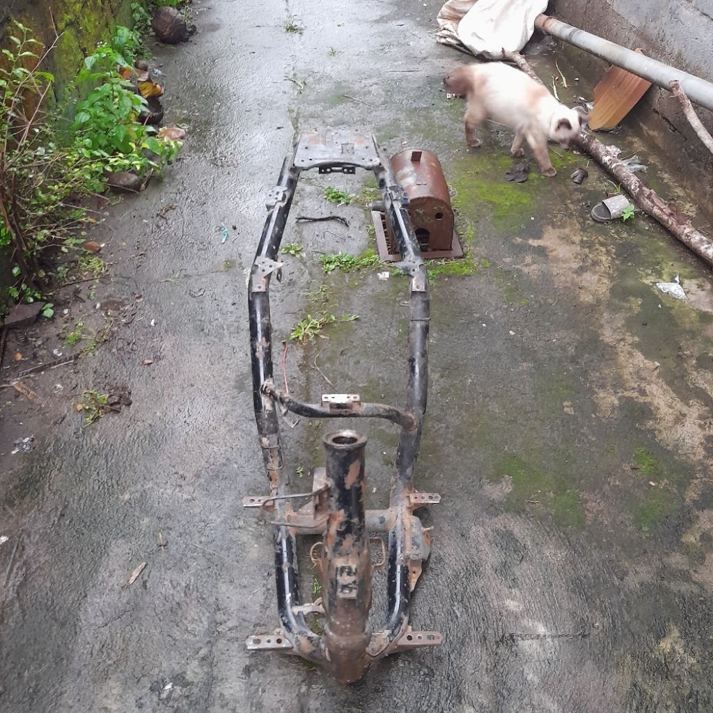 Jual RANGKA FRAME STANDART YAMAHA MIO J MIO GT , KONDISI BEKAS ORIGINAL ...