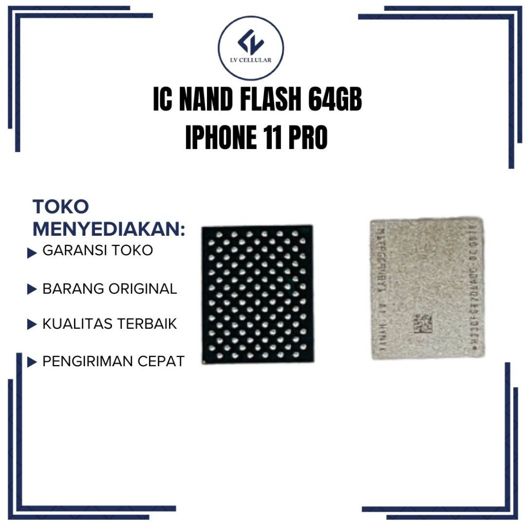 Jual IC NAND FLASH IP 11 PRO 64GB/256GB/512GB ORIGINAL NEW | Shopee ...