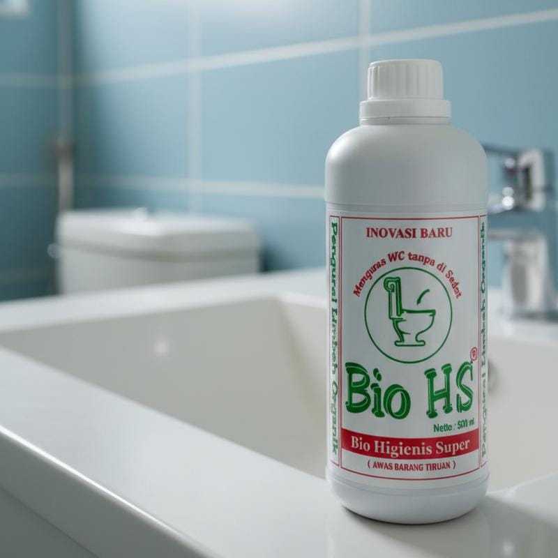 Jual BIO HS 0.5 LTR MENGURAS WC TANPA SEDOT /PENGURAS LIMBAH ORGANIK ...