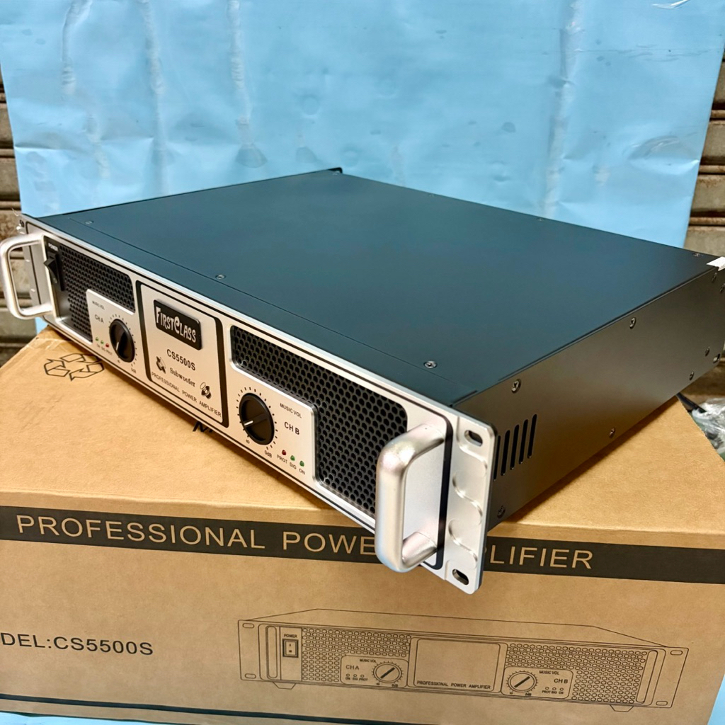 Jual Power Firstclass CS 5500s original 2 channel First Class CS 5500 S ...