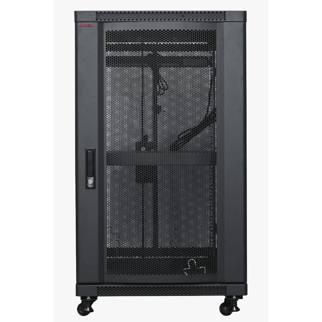 Jual Close Rack RACK.ID Glass Door/Perforated Door Rak Server 20U Depth ...