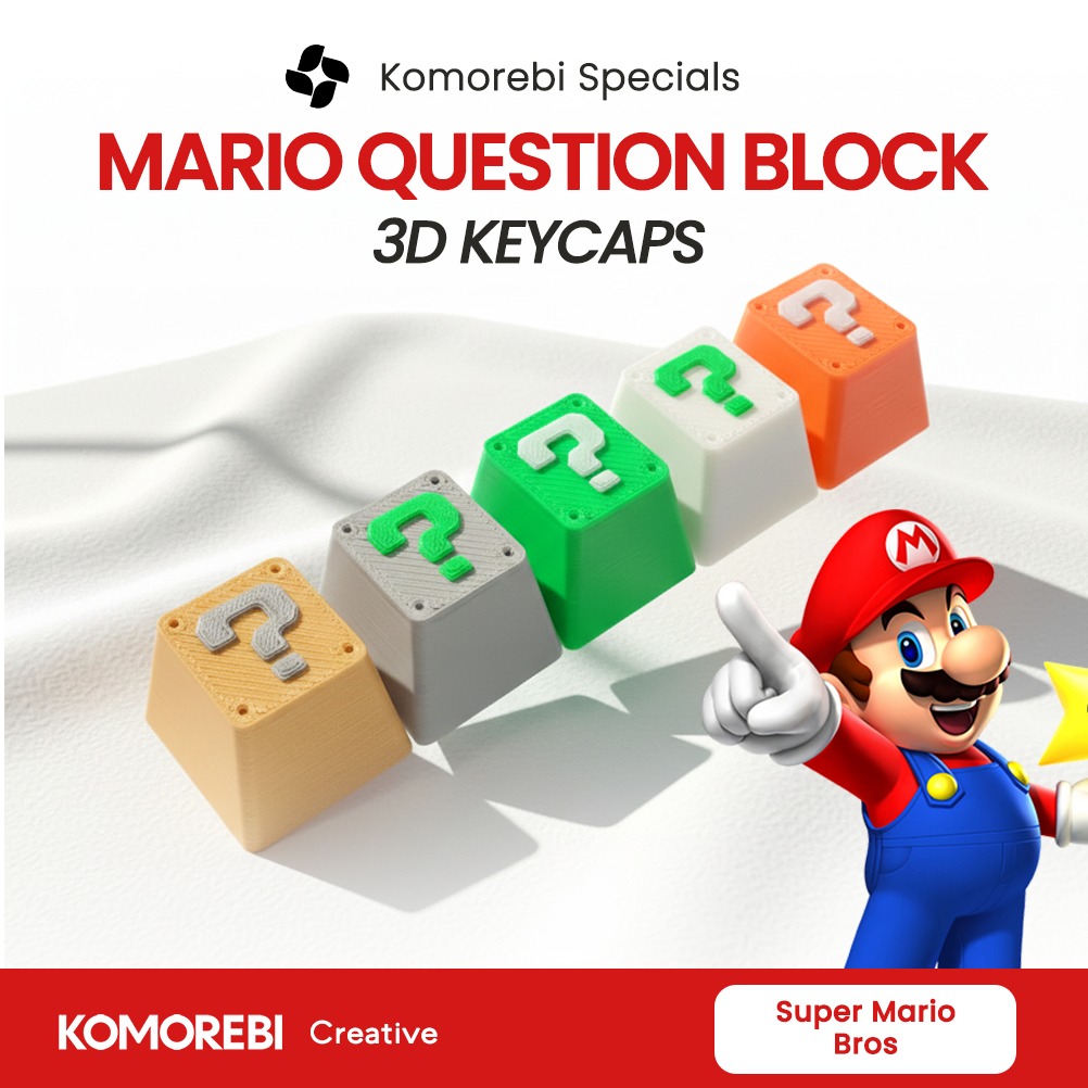 Jual Keycap Gaming Custom Mario Bros Tanda Tanya Block 3D Custom ...