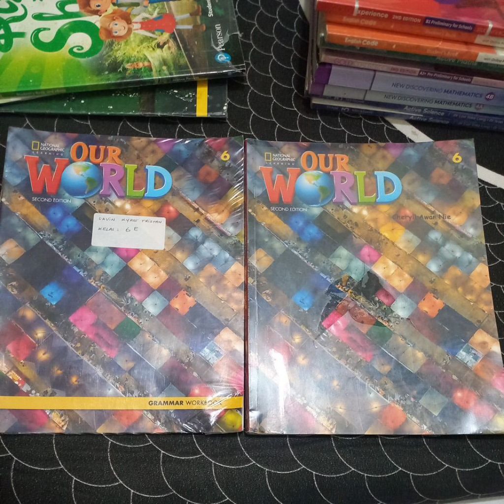Jual OUR WORLD 6 SECOND EDITION STUDENTS BOOK DAN WORKBOOK | Shopee ...