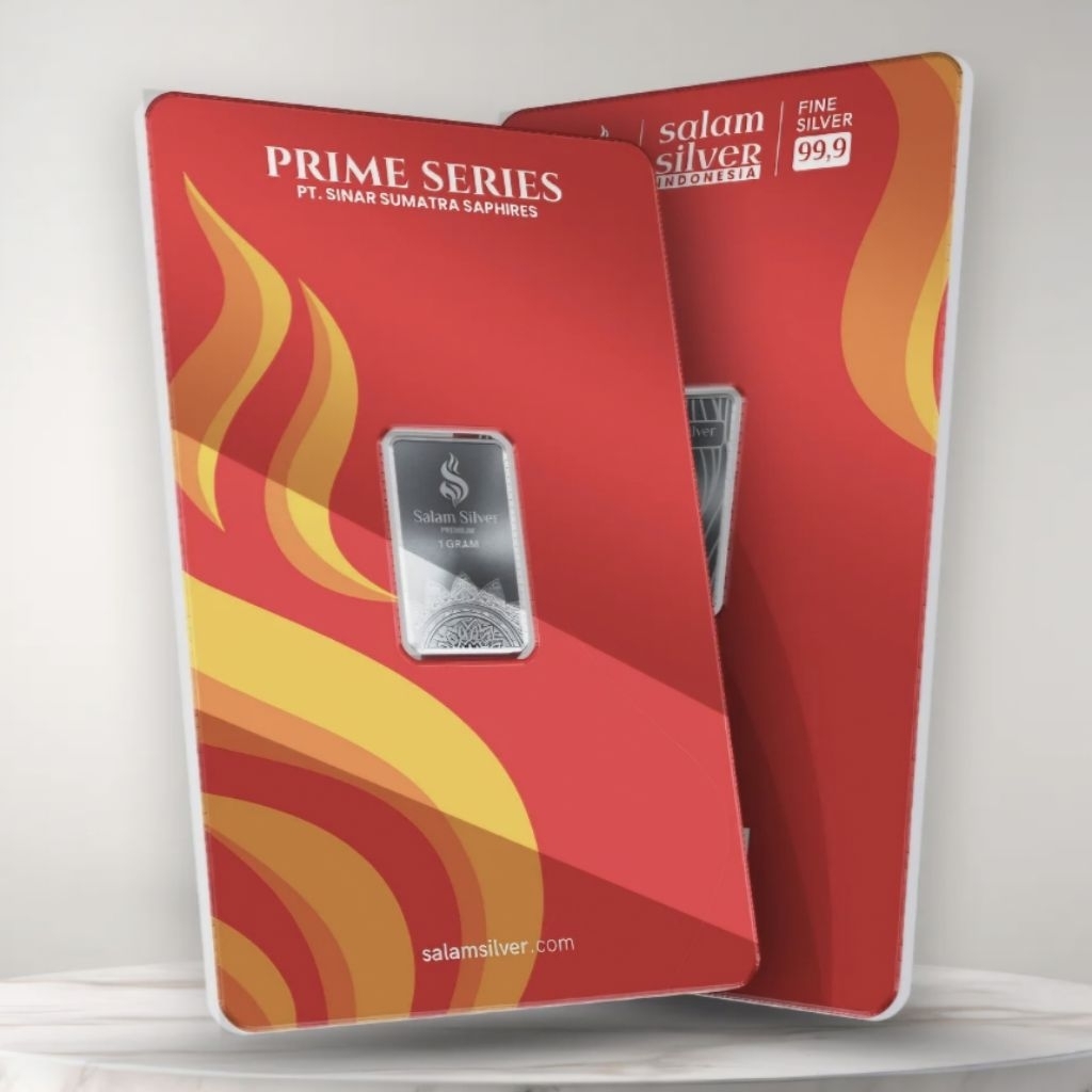 Jual Salam Silver Prime Series 1 gram Fine Silver Bar Perak Batangan ...